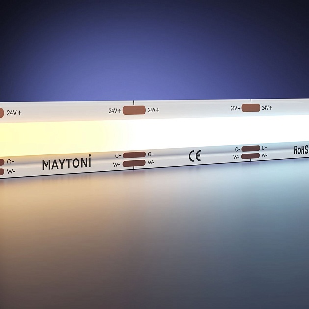 Светодиодная лента Maytoni 14,4W/m 608LED/m COB от теплого до холодного 5M 201125 Фото № 1