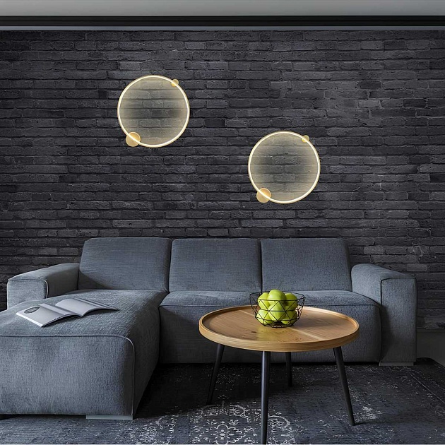 Бра Crystal Lux REAL AP35W LED BRASS Фото № 3