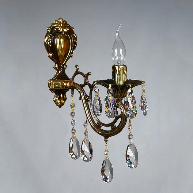 Бра Ambiente Aria 8818/1 PB Tear drop изображение 1 Бра Ambiente Aria 8818/1 PB Tear drop Фото № 1