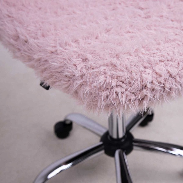 Детское кресло AksHome Fluffy нежно-розовый, искусственный мех 86385 Фото № 11
