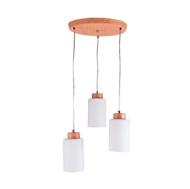 Подвесной светильник ЭкономСвет 10242/3WD WT Фото № 1