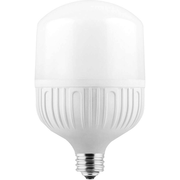 Лампа светодиодная Feron E27-E40 50W 4000K матовая LB-65 25820 фото 
