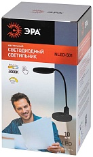 Настольная лампа ЭРА NLED-501-10W-BK Б0059840 2