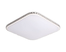 Потолочный светодиодный светильник Ambrella light Original Crystal FF75