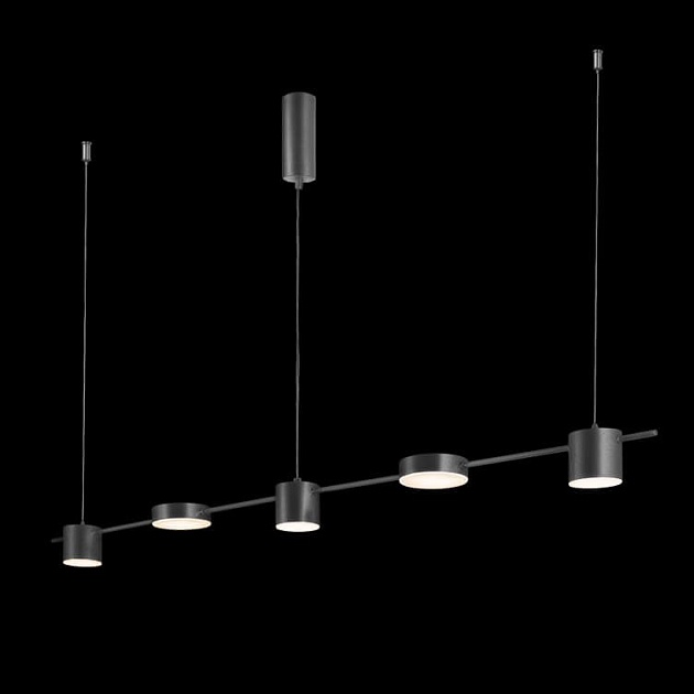Подвесной светодиодный светильник Crystal Lux Tristan SP5 L1200 Black фото 2