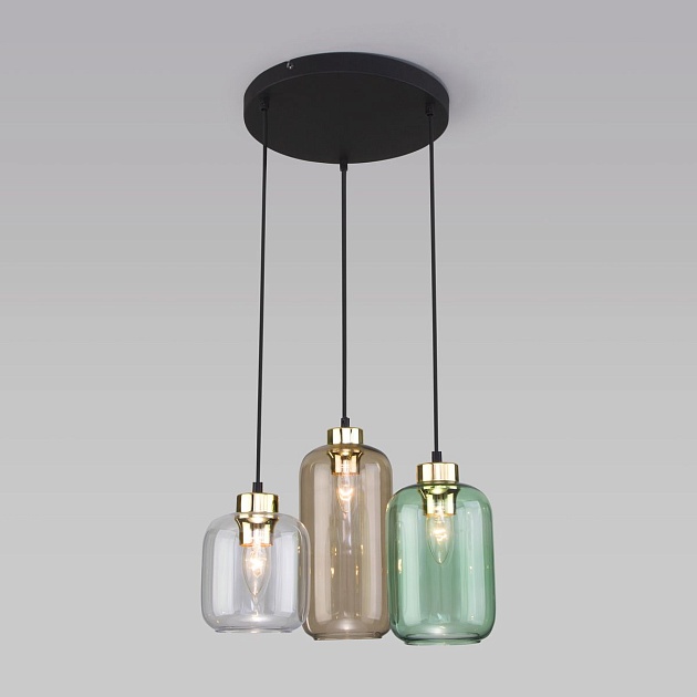 Подвесная люстра TK Lighting 3325 Marco Green Фото № 1