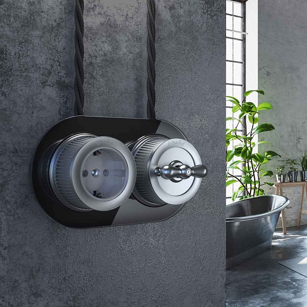 Рамка на 2 поста черная Werkel W0025108 4690389166457 изображение 6 Рамка на 2 поста черная Werkel W0025108 4690389166457 Фото № 6