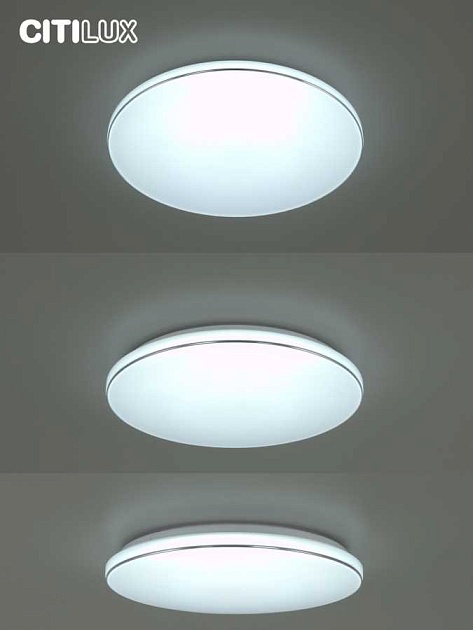 Потолочный светодиодный светильник Citilux Лаконика CL725680G Фото № 2