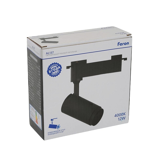 Трековый светодиодный светильник Feron AL137 51174 изображение 3 Трековый светодиодный светильник Feron AL137 51174 Фото № 3