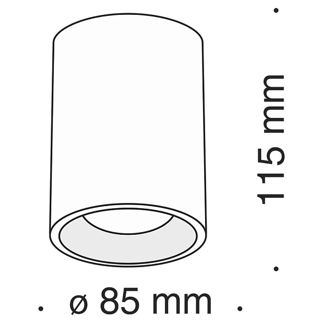 Потолочный светильник Maytoni Alfa C012CL-01B Фото № 3