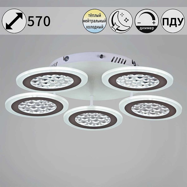 Светильник потолочный Reluce 20491-0.3-05 WT Фото № 1