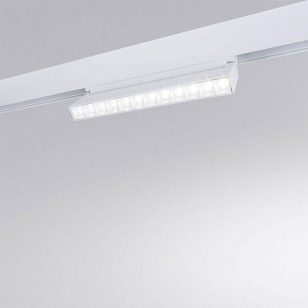 Трековый светодиодный светильник Arte Lamp Linea A4638PL-1WH изображение 2 Трековый светодиодный светильник Arte Lamp Linea A4638PL-1WH Фото № 2
