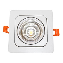 Встраиваемый светодиодный светильник Lumina Deco Fostis LDC 8065-10W WT 1