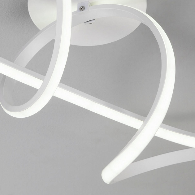 Потолочный светодиодный светильник Eurosvet Fold 90112/1 белый фото 4