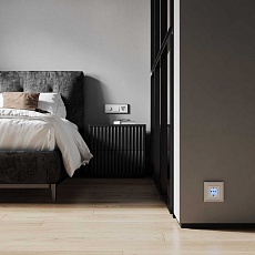 Розетка Werkel с подсветкой белый матовый W1171461 4690389191978 1