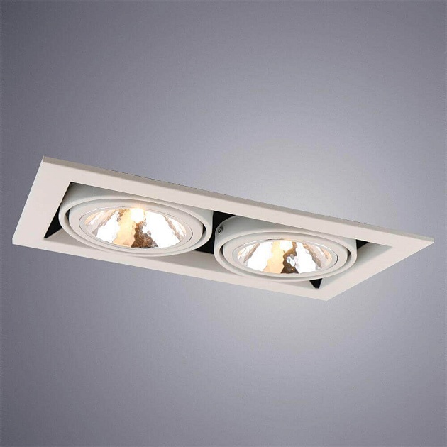 Встраиваемый светильник Arte Lamp Cardani Semplice A5949PL-2WH фото 2