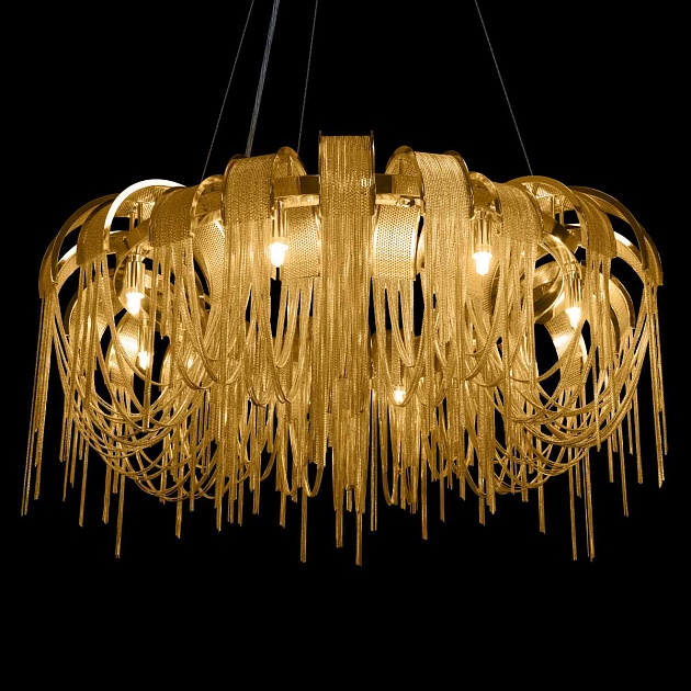 Подвесная люстра LOFT IT Volver 10404/800 GD Фото № 3