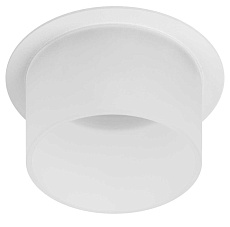 Светильник встраиваемый декоративный ЭРА DK106 WH под лампу MR16 GU5.3 белый Б0058426 2