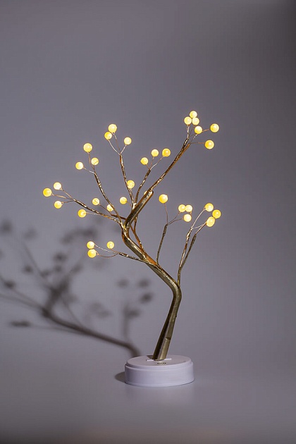 Светодиодная новогодняя фигура ЭРА ЕGNID-36W жемчужное дерево 36 LED Б0051949 фото 9