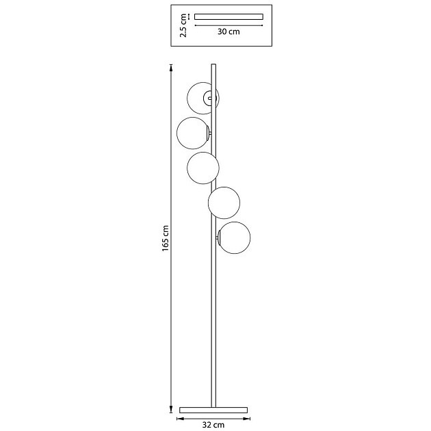 Торшер Lightstar Croco 815757 фото 2