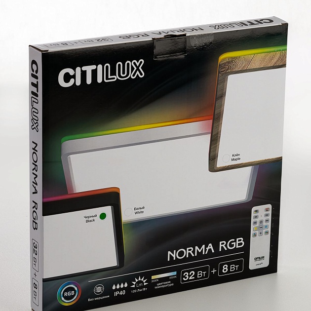 Потолочный светодиодный светильник Citilux Norma CL749K301 Фото № 7