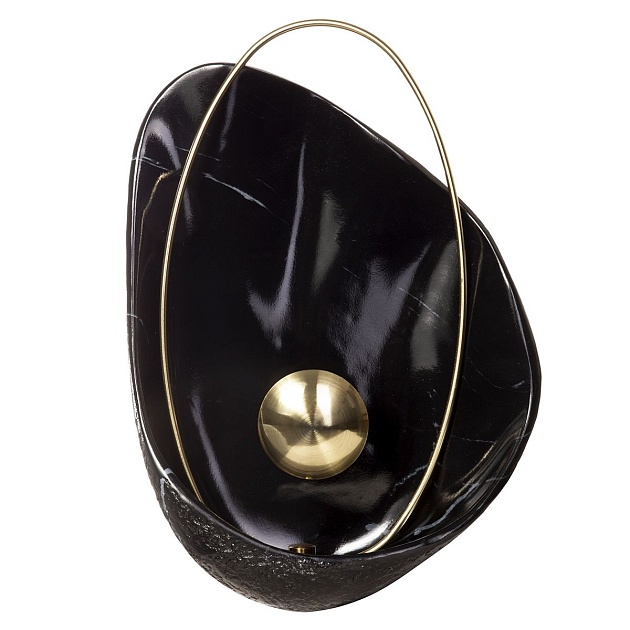 Настенный светодиодный светильник Loft IT Clam 10043 Black Фото № 1