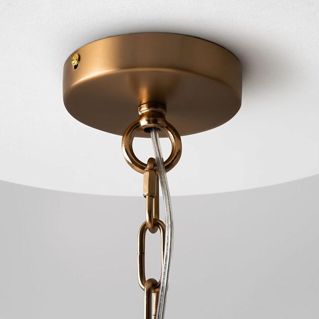 Подвесная люстра Maytoni Aster MOD007PL-08G изображение 3 Подвесная люстра Maytoni Aster MOD007PL-08G Фото № 3