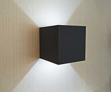 Уличный настенный светодиодный светильник Kink Light Куб 08585,19(4000K) 1