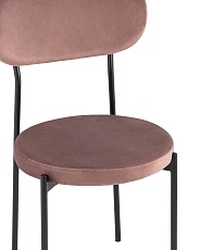 Кухонный стул Stool Group Барбара велюр пыльно-розовый DC-09040 HLR-44 5