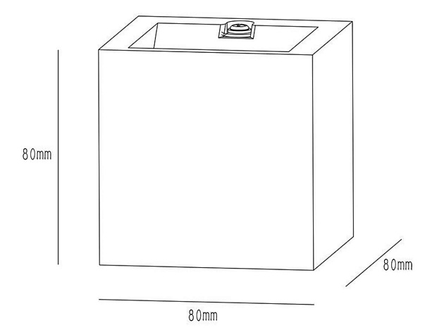 Настенный светильник Deko-Light Mini Cube Black 620140 Фото № 2