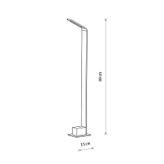 Уличный светильник Nowodvorski Slim Led Black 11540 1