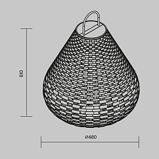 Светильник на солнечной батарее Maytoni Plet OSL599FL-L5B3K1 1