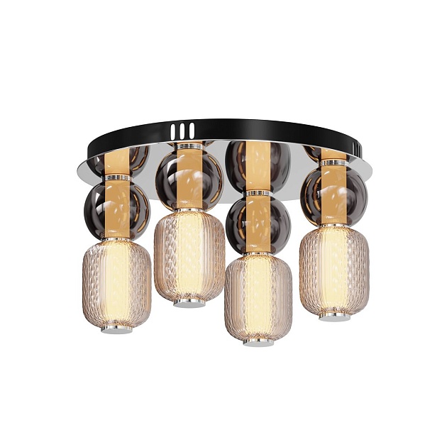 Потолочная светодиодная люстра Maytoni Drop MOD273CL-L60CH3K Фото № 1