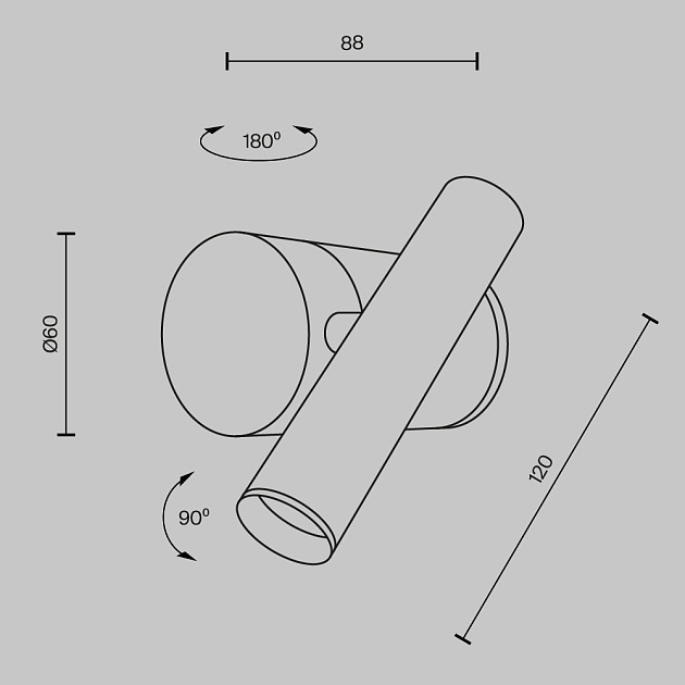 Бра Maytoni Modern MOD433WL-L3BS3K1 Фото № 4