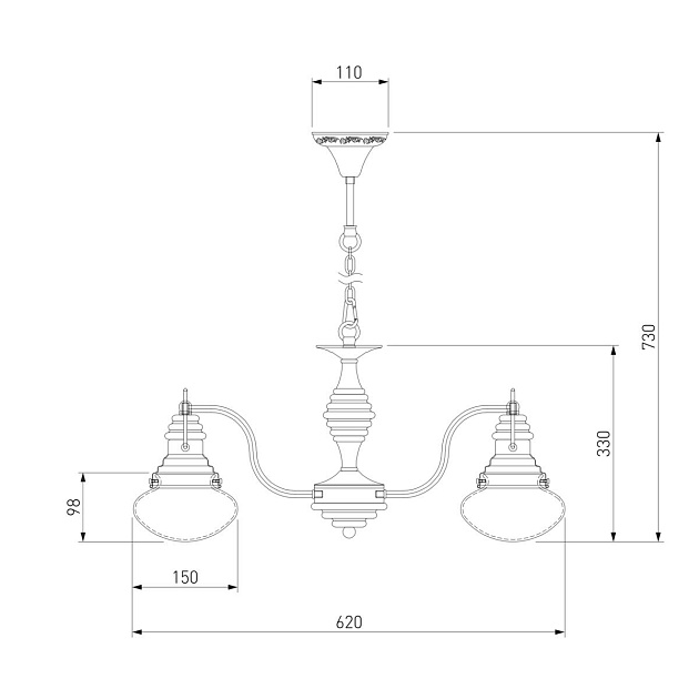 Подвесная люстра Bogates Gustavo 366/5 Smart Фото № 3
