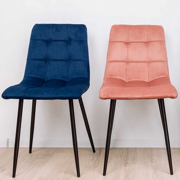 Кухонный стул AksHome Dallas синий, велюр 68749 Фото № 3