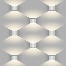 Уличный настенный светодиодный светильник Elektrostandard 1518 Techno LED Blade белый a038830 3