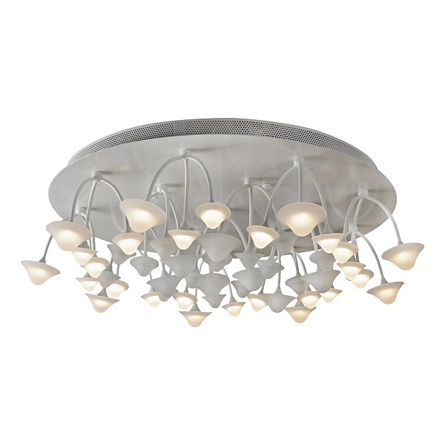 Потолочная светодиодная люстра iLedex Darner C50068/16Y WH Фото № 3