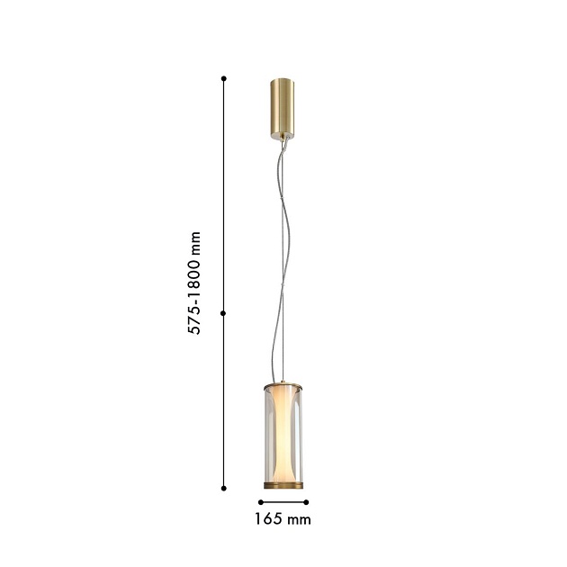 Подвесной светодиодный светильник Favourite Bones 4244-1P изображение 2 Подвесной светодиодный светильник Favourite Bones 4244-1P Фото № 2