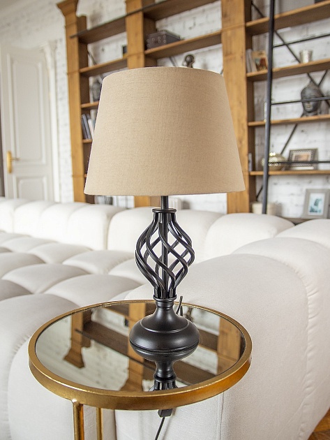 Настольная лампа Lucia Ковка черная 432 4606400510758 Фото № 6