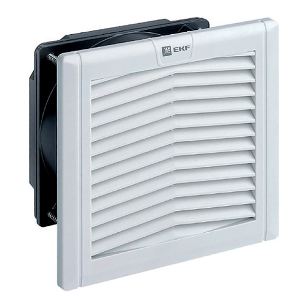 Вентилятор с фильтром 305 м³/ч 223x223 мм 220В IP54 EKF PROxima FAN305F Фото № 1