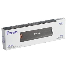 Трансформатор электронный для светодиодной ленты 300W 12V IP67 (драйвер), LB007 Feron 53146 1