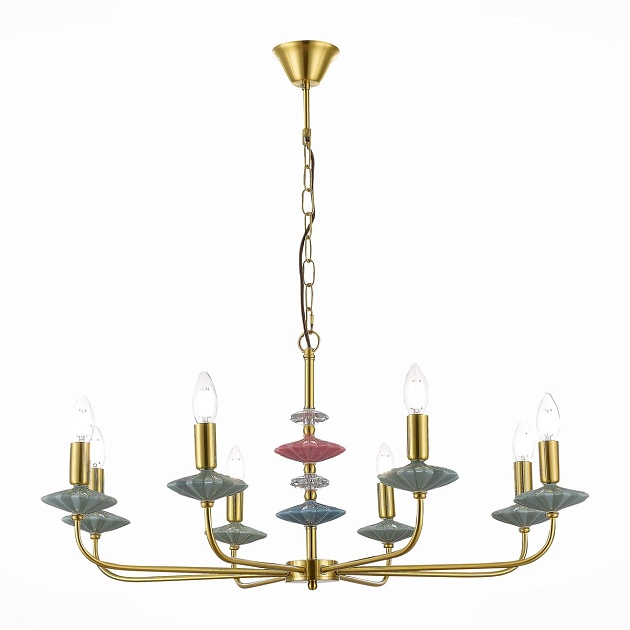 Подвесная люстра Evoluce Attic SLE1117-203-08 изображение 5 Подвесная люстра Evoluce Attic SLE1117-203-08 Фото № 5