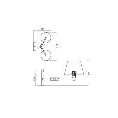 Бра Vele Luce Adele VL4003W02 2