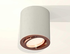 Комплект накладного светильника Ambrella light Techno Spot XS7423023 SGR/PPG серый песок/золото розовое полированное (C7423, N7005) 2