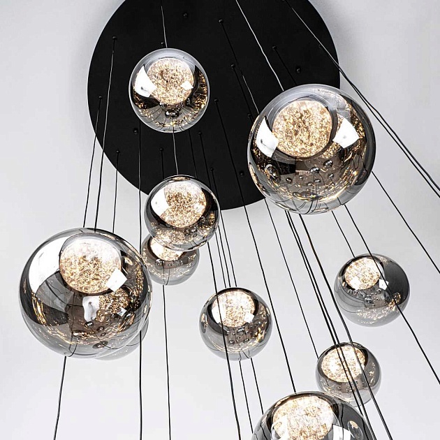 Подвесная люстра MODELUX ML.2338.25 BK-CR Фото № 1