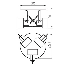 Спот Kanlux SONDA II EL-3O W 34927 3