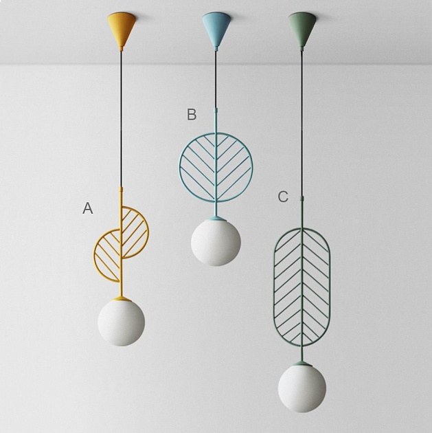 Подвесной светильник Imperium Loft Leaf 178142-26 Фото № 7