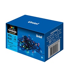 Светодиодная гирлянда Uniel 220V разноцветный ULD-S0500-050/DGA Multi IP20 UL-00007303 2