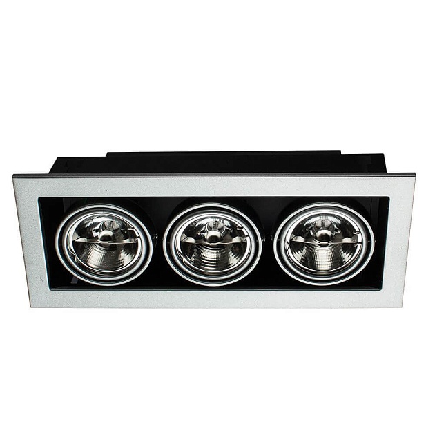 Встраиваемый светильник Arte Lamp Technika A5930PL-3SI Фото № 1